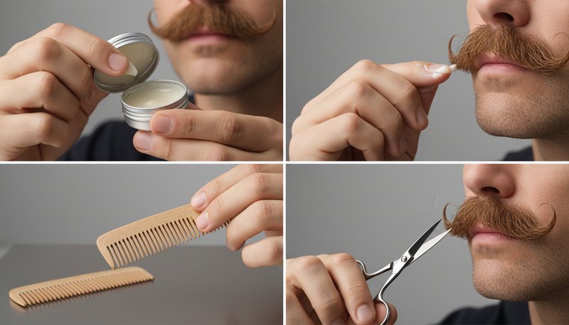 Mastering Your Mustache: The Ultimate Guide to Styling, Trimming, and Waxing Your Whiskers!